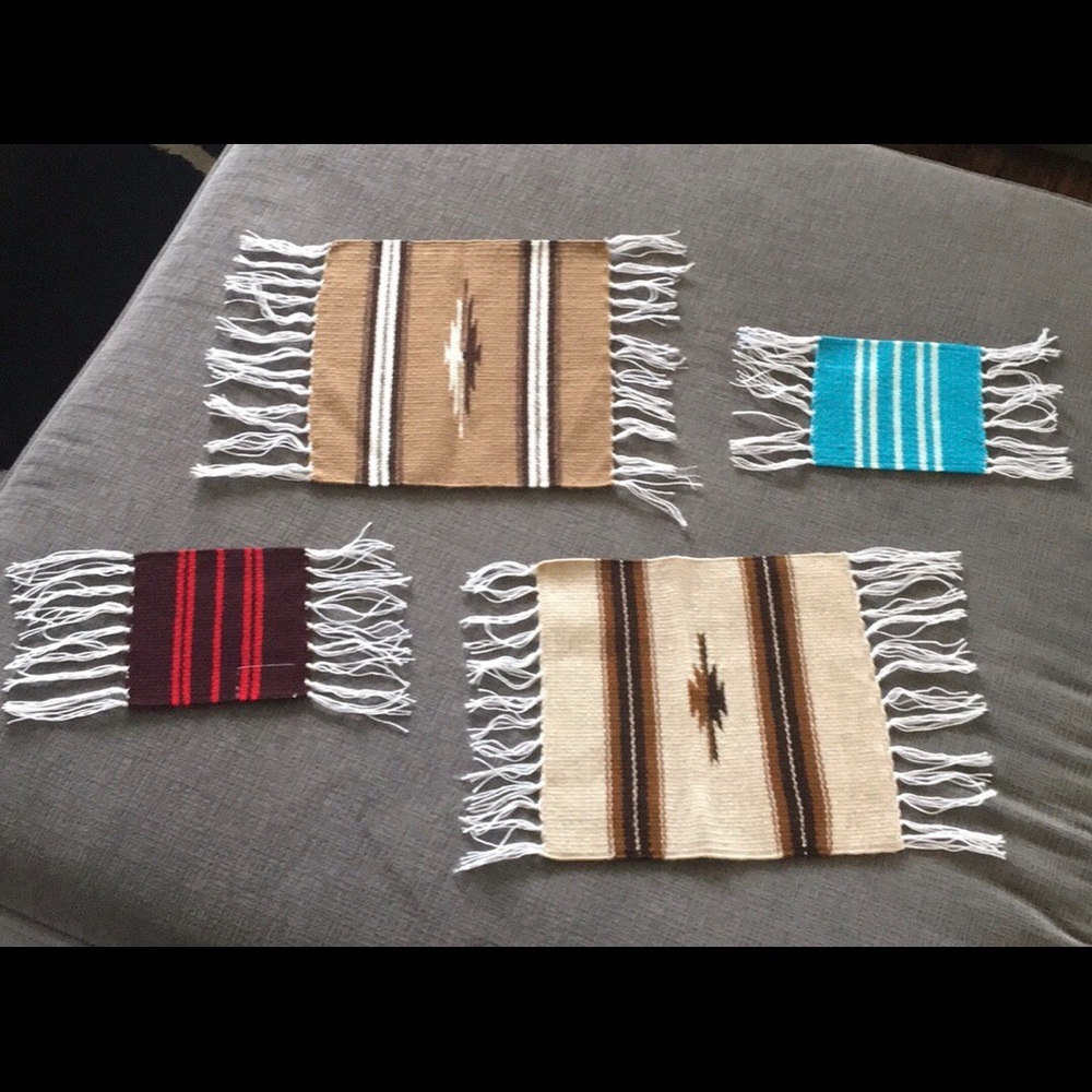 Woven pieces hand made in Mexico